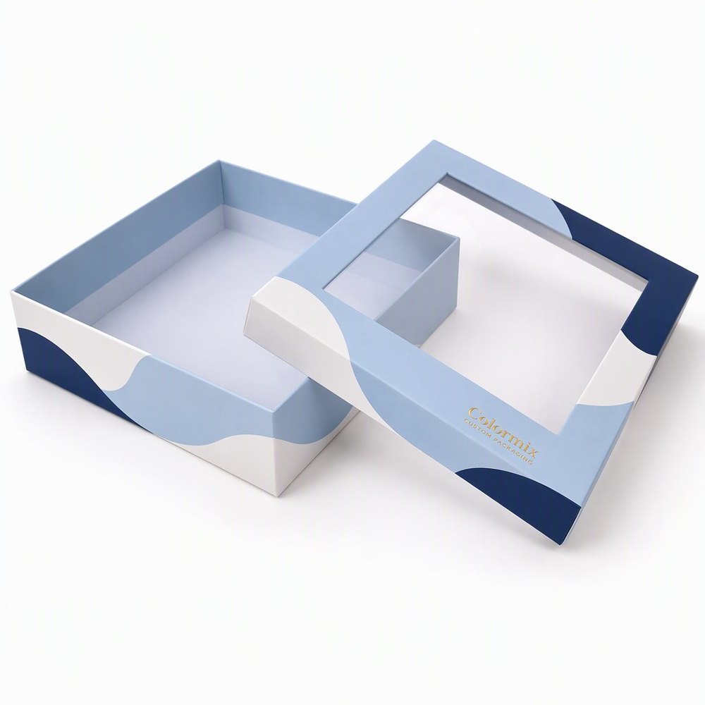 Rigid Box with Clear Window — rigid box with clear window