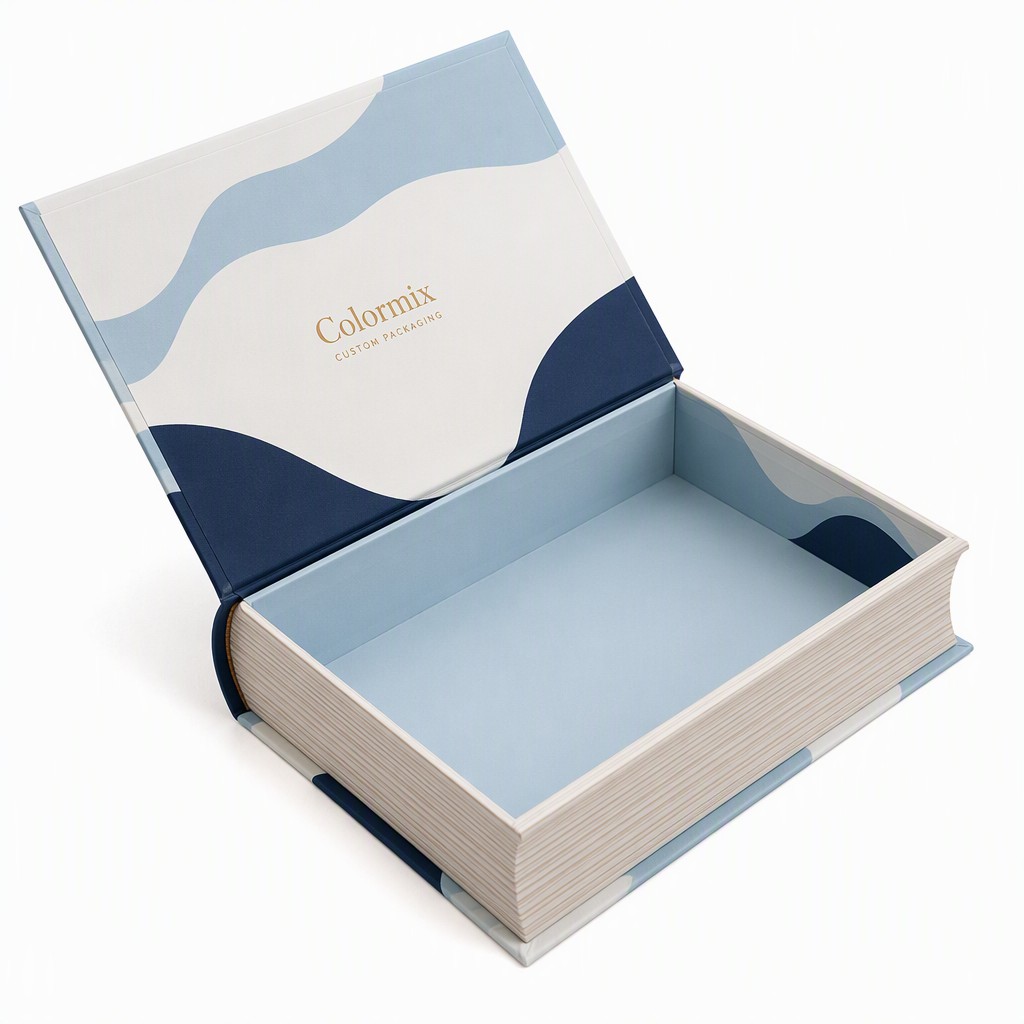 Book Style Rigid Box — book style rigid box