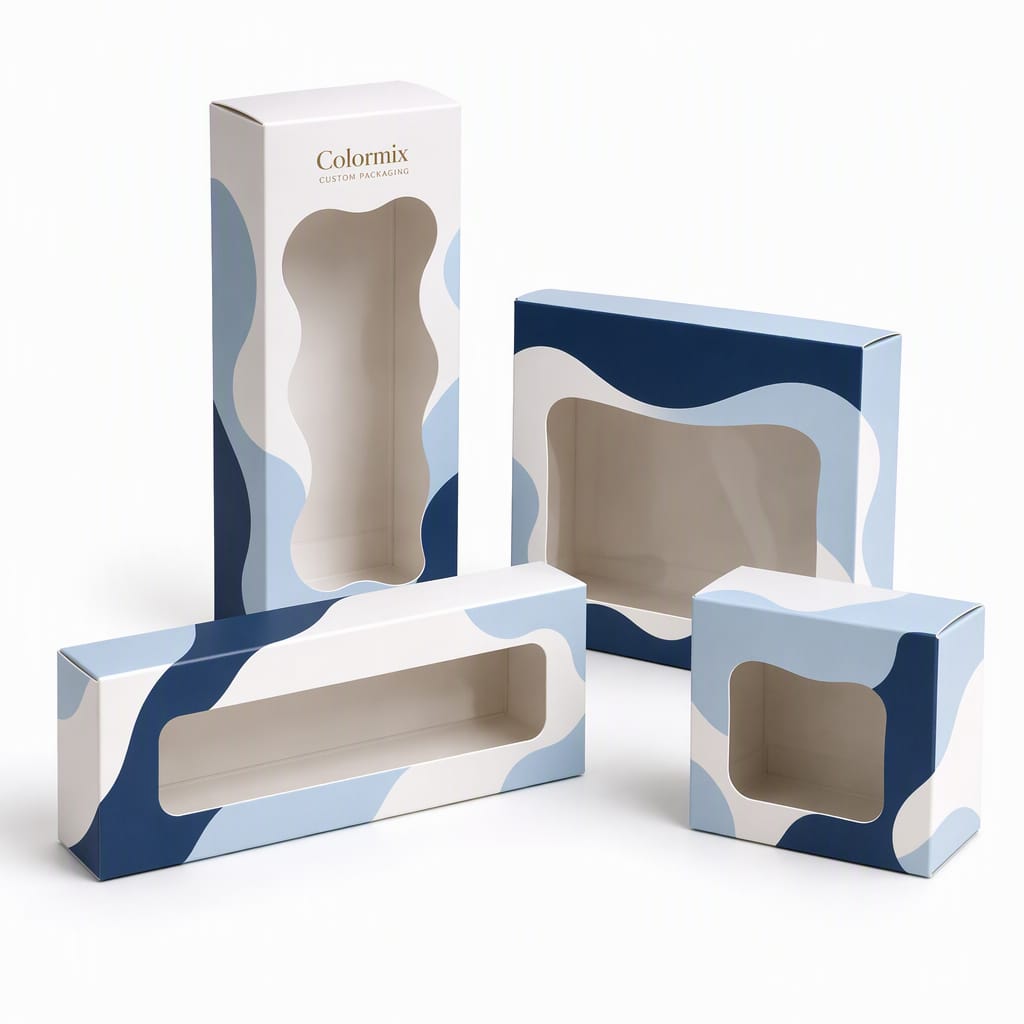 Carton Product Box with Window — carton product box with window