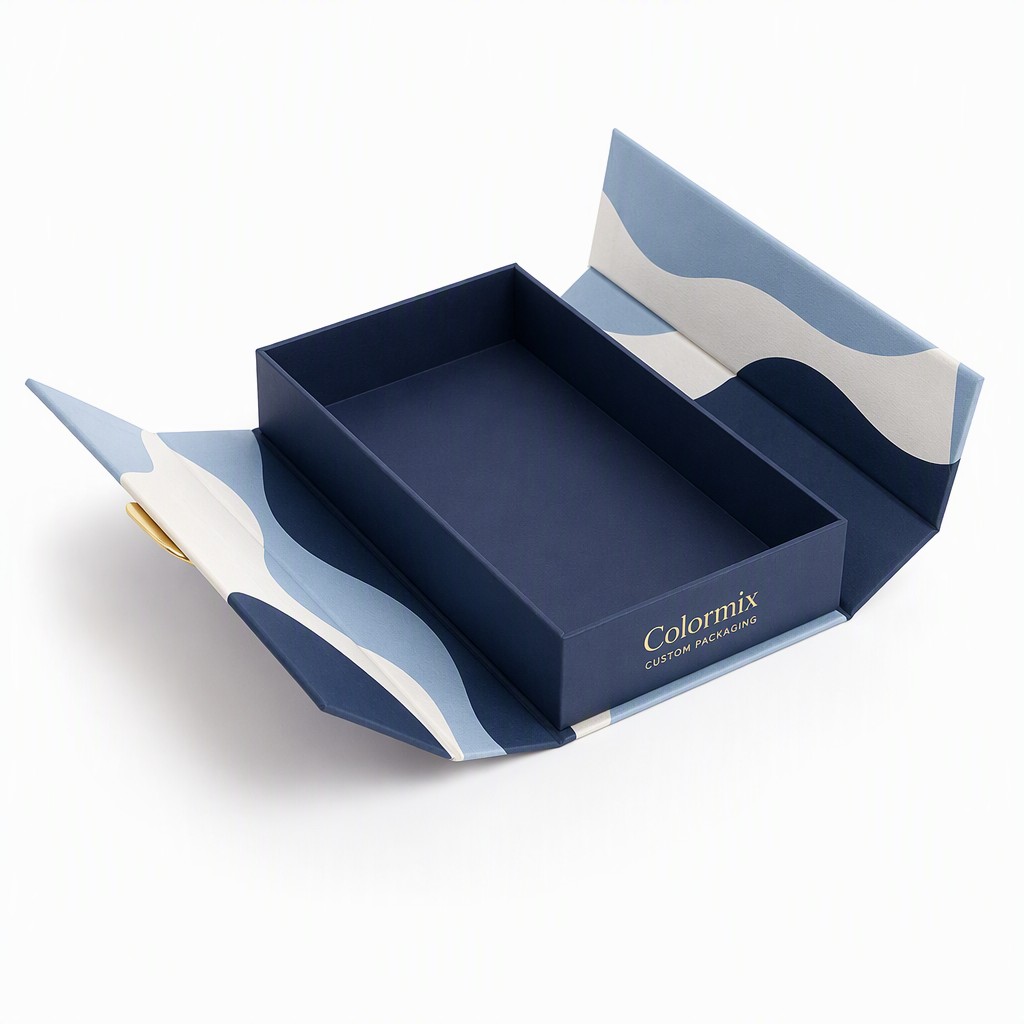 Dual Door Opening Box — dual door opening box by Colormix Packaging