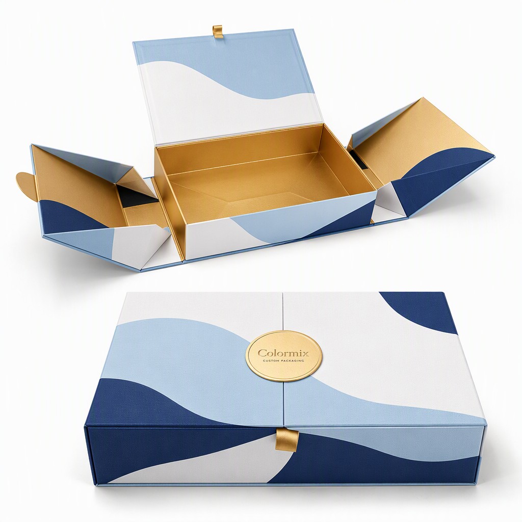 Foldable Double Door Box — foldable double door box